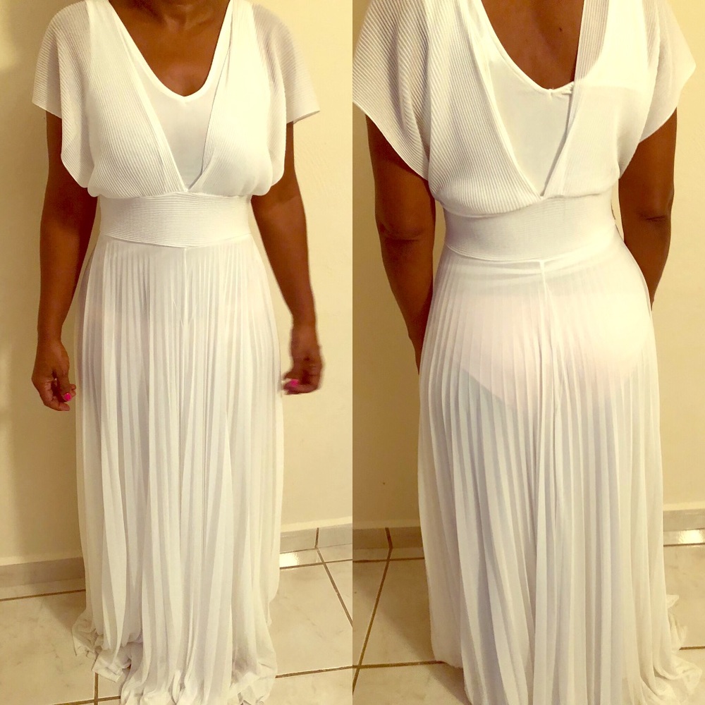 White dress